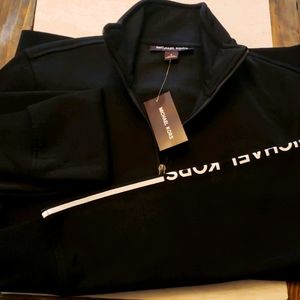 Michael Kors 1/2 zipper pull over